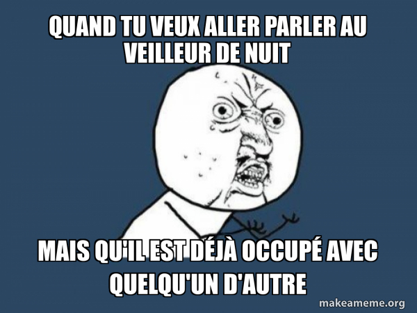 Y U No meme