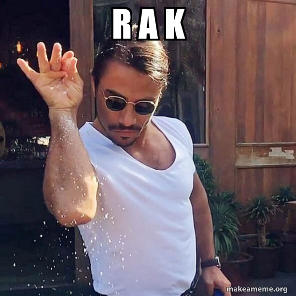 Salty Rak Rak Memes One Does Not Simply STOP AT ONE #RAK One Does Not Simply