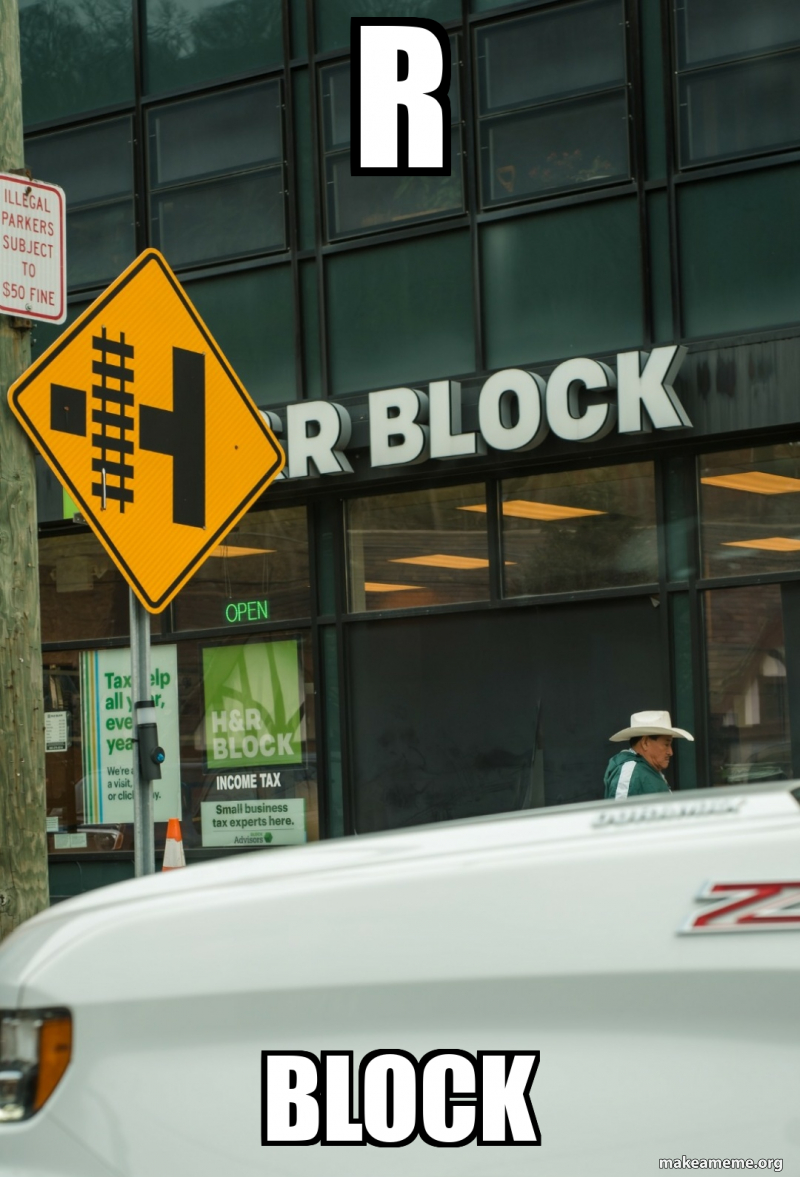 R Block Meme Generator