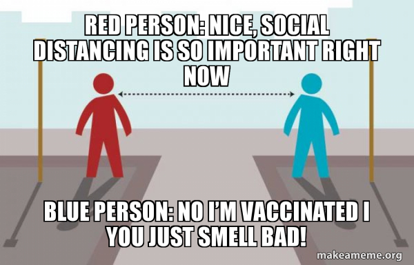 Coronavirus Social Distancing meme