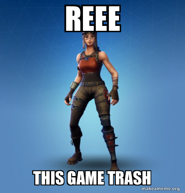Renegade Raider Fortnite Skin meme