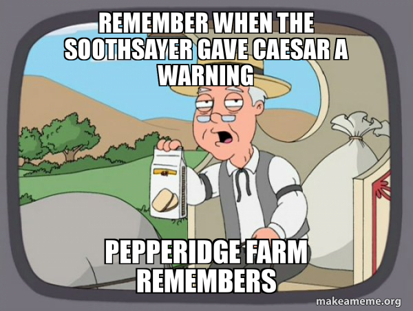 Pepperidge Farm Remembers meme