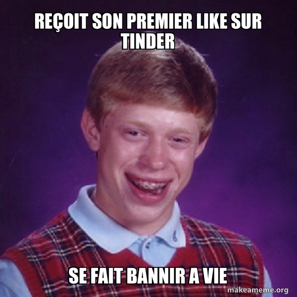 Bad Luck Brian meme