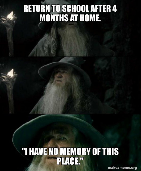 Confused Gandalf meme