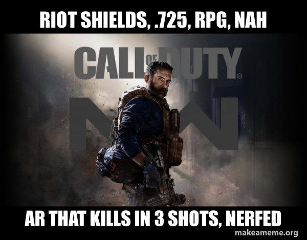 Call of Duty (COD) - Modern Warfare meme