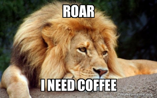 Confession Lion meme