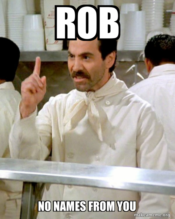Soup Nazi from Seinfeld meme