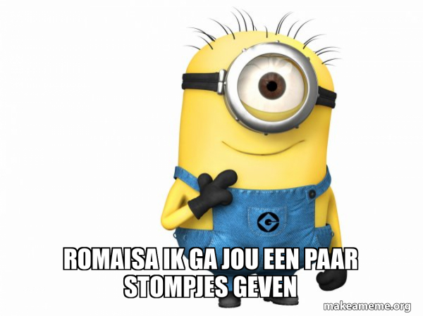 Thoughtful Minion meme
