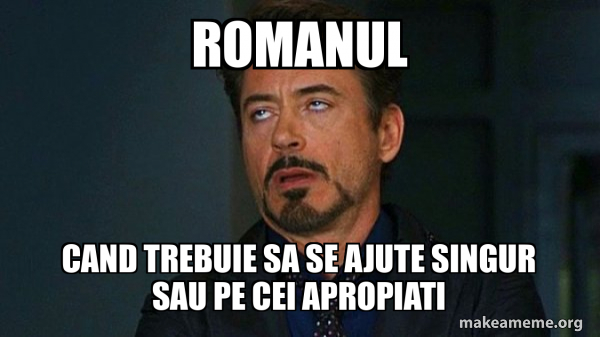 Tony Stark Eye Roll meme
