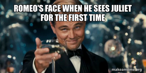 Great Gatsby Reaction - Leonardo DiCaprio Toast meme
