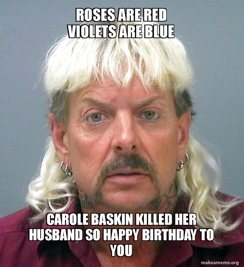 Roses Are Red Violets Are Blue Meme