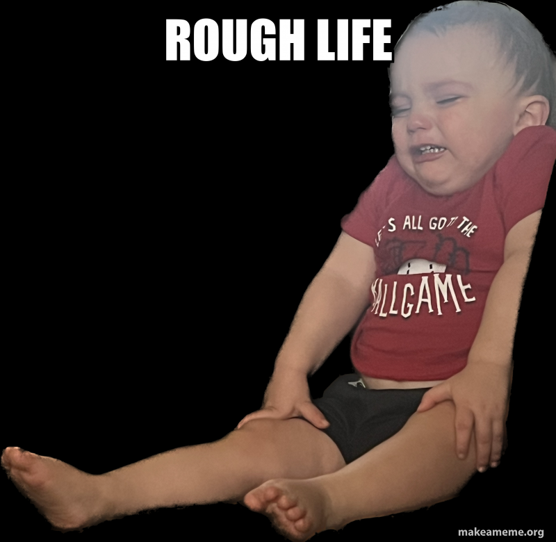 Rough life Meme Generator
