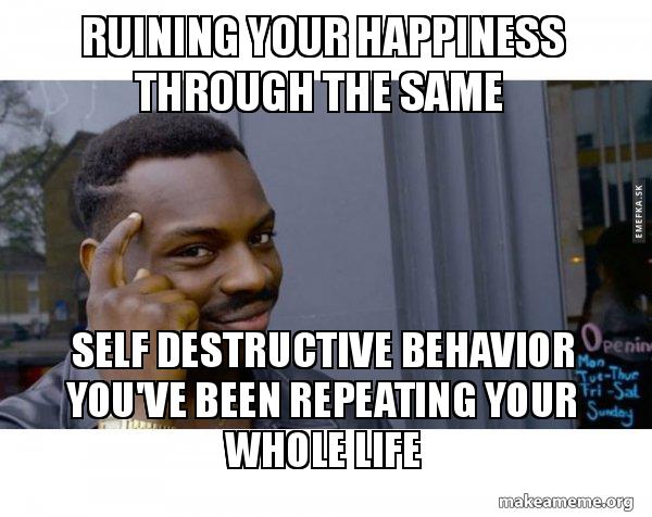 Roll Safe Black Guy Pointing at His Head meme