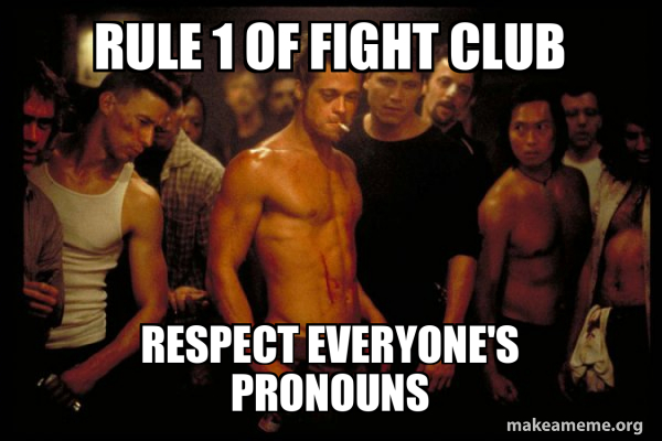 Fight Club meme