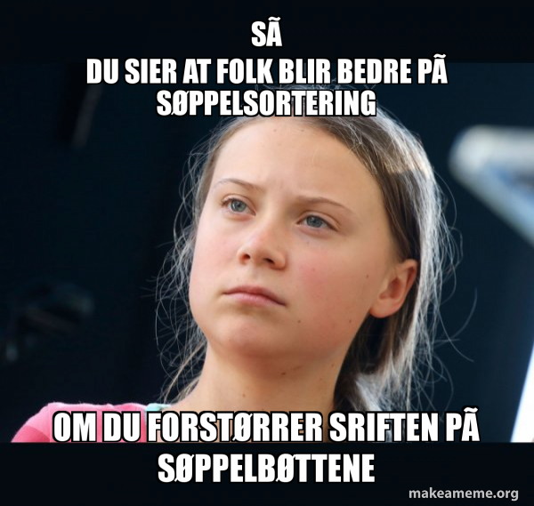 Greta Thunberg meme