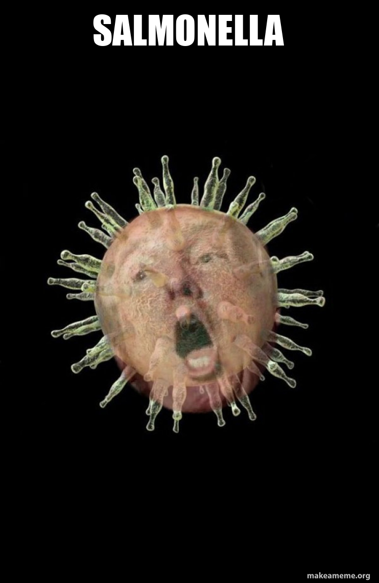 salmonella Trumpvirus TrumpPandemic Meme Generator