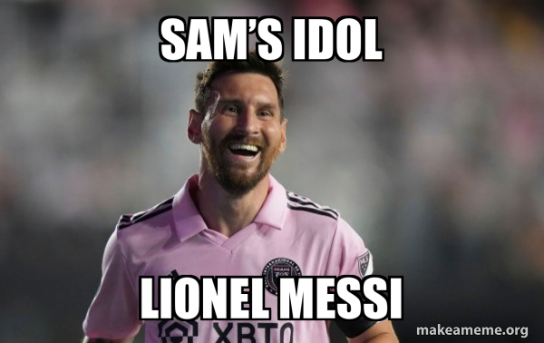 Happy Messi meme