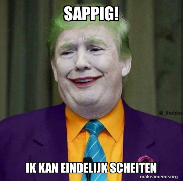 Donald Trump - The Joker meme