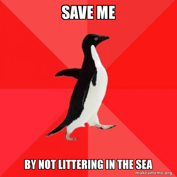 Socially Awesome Penguin meme