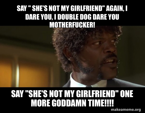 Samuel L Jackson from Pulp Fiction meme