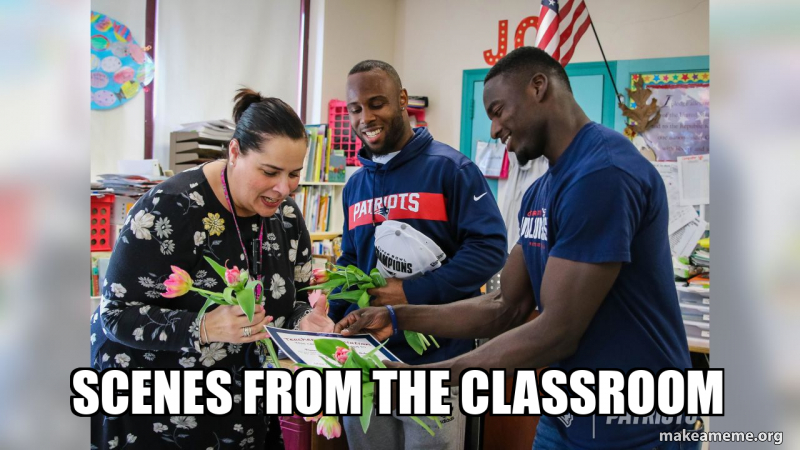 scenes from the classroom Meme Generator