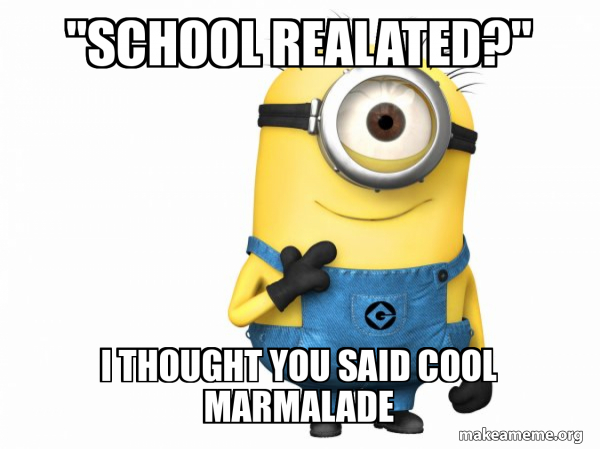 Thoughtful Minion meme