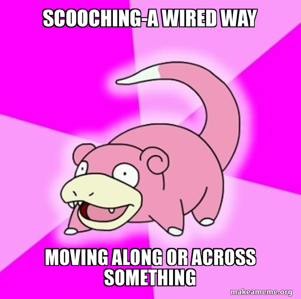 Slowpoke the Pokemon meme