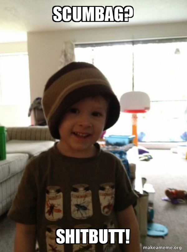 Scumbag Toddler meme