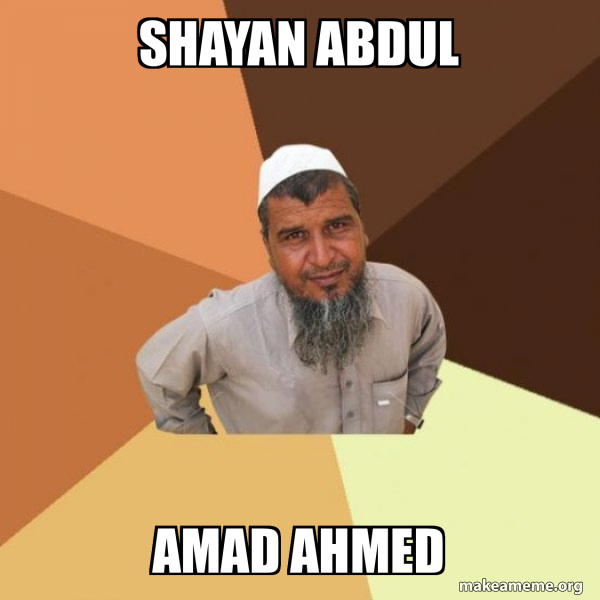 Ordinary Muslim Man meme