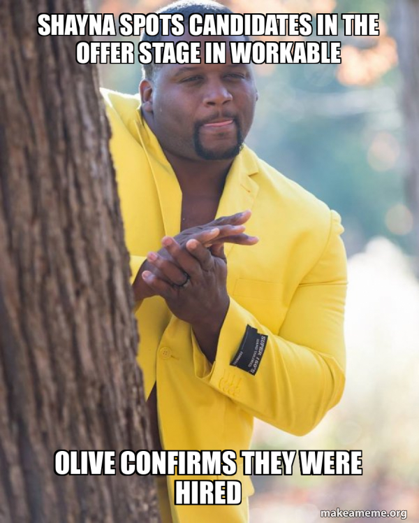 Anthony Adams in Yellow Suit Rubbing Hands meme