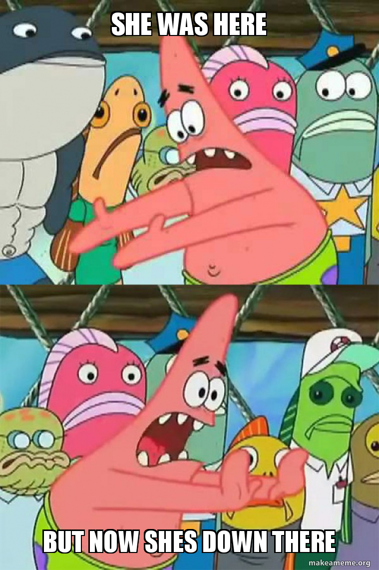 Push It Somewhere Else Patrick meme