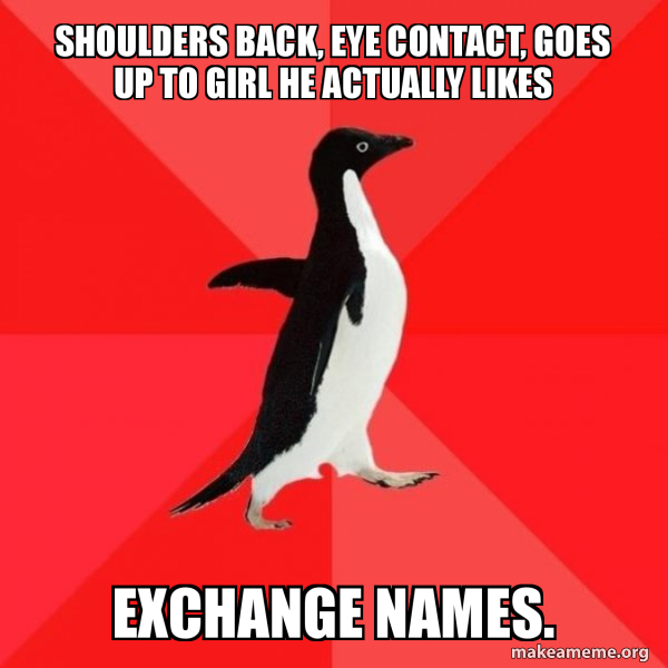 Socially Awesome Penguin meme