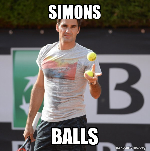 Roger Federer meme