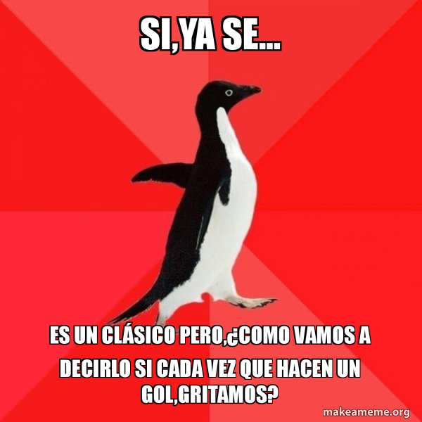 Socially Awesome Penguin meme