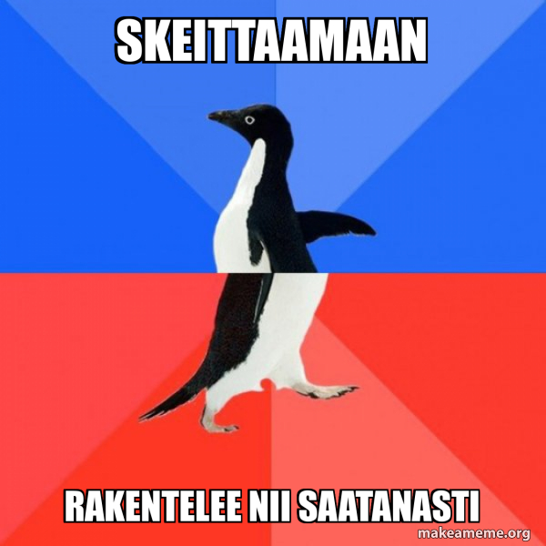 Socially Awkward Awesome Penguin meme