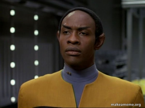 Skeptical Vulcan meme