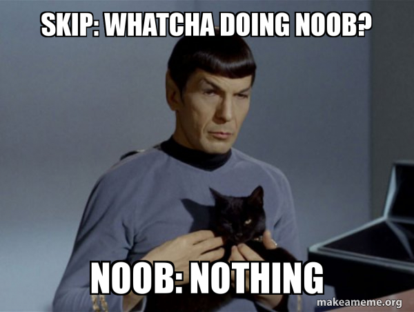 Spock and Cat Meme meme