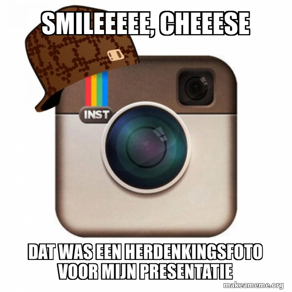 Scumbag Instagram meme