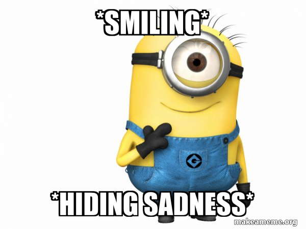 Thoughtful Minion meme