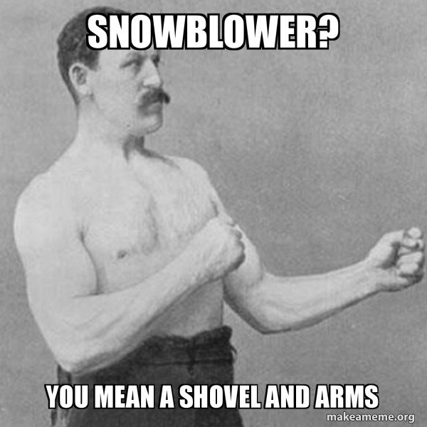 Overly Manly Man meme