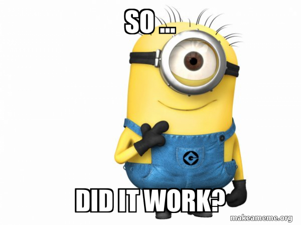 Thoughtful Minion meme