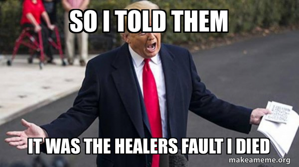 Trump - Impeachment Quid Pro Quo meme