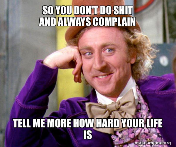 Willy Wonka Sarcasm Meme meme