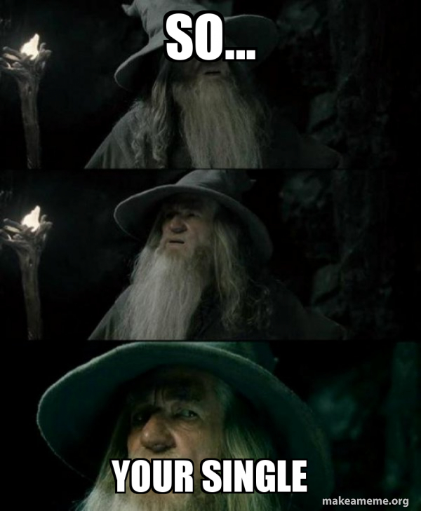 Confused Gandalf meme