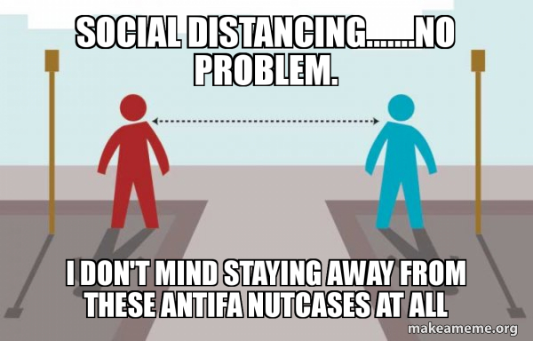 Coronavirus Social Distancing meme