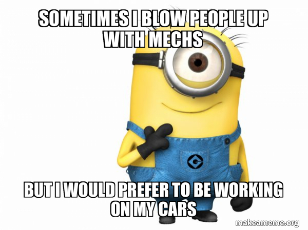 Thoughtful Minion meme