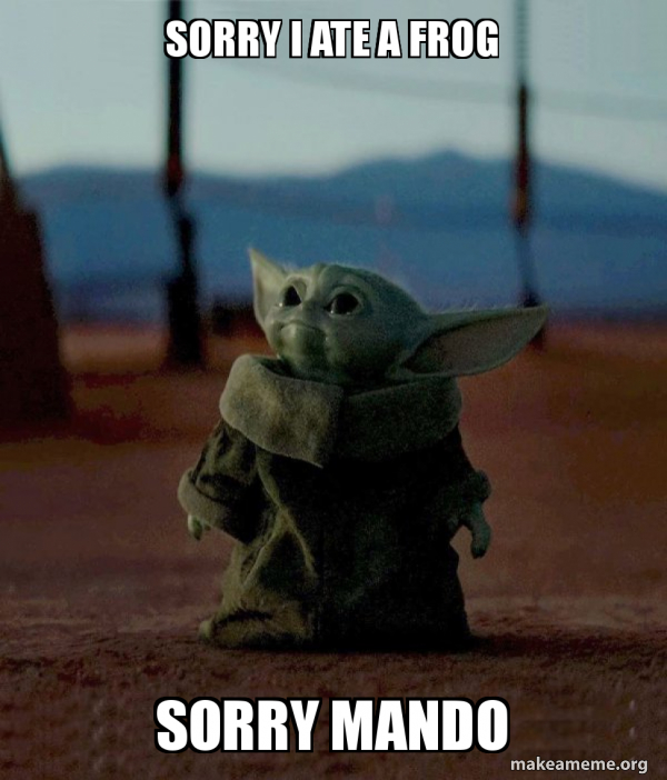 Baby Yoda meme