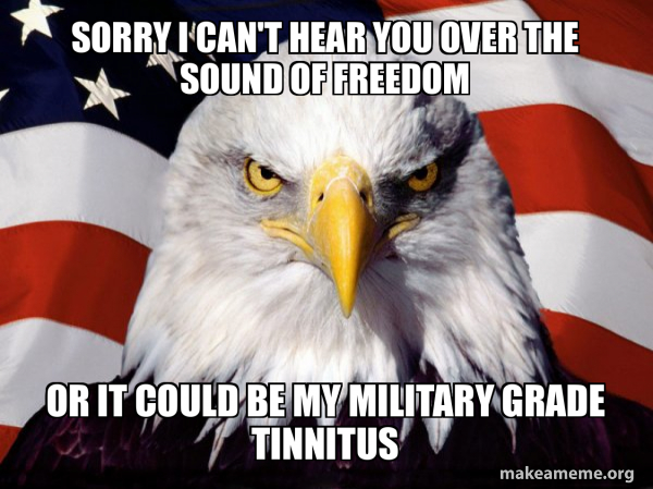 American Pride Eagle meme
