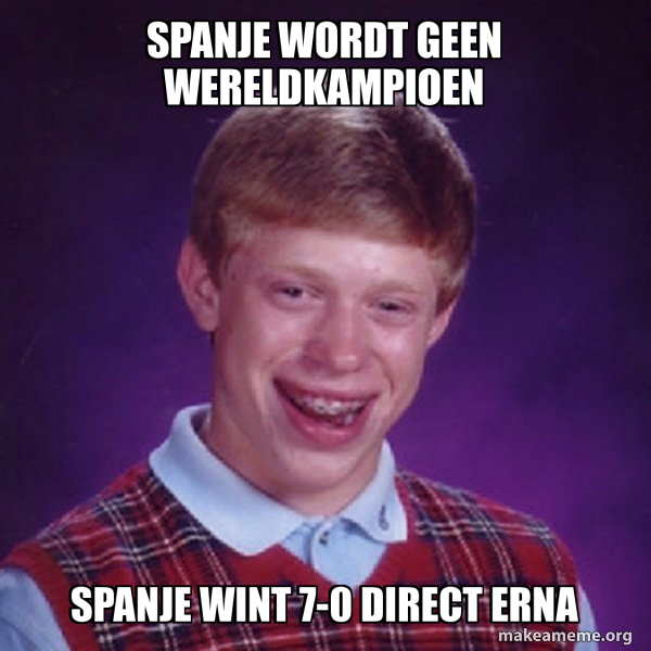 Bad Luck Brian meme