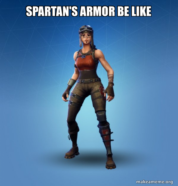 Renegade Raider Fortnite Skin meme